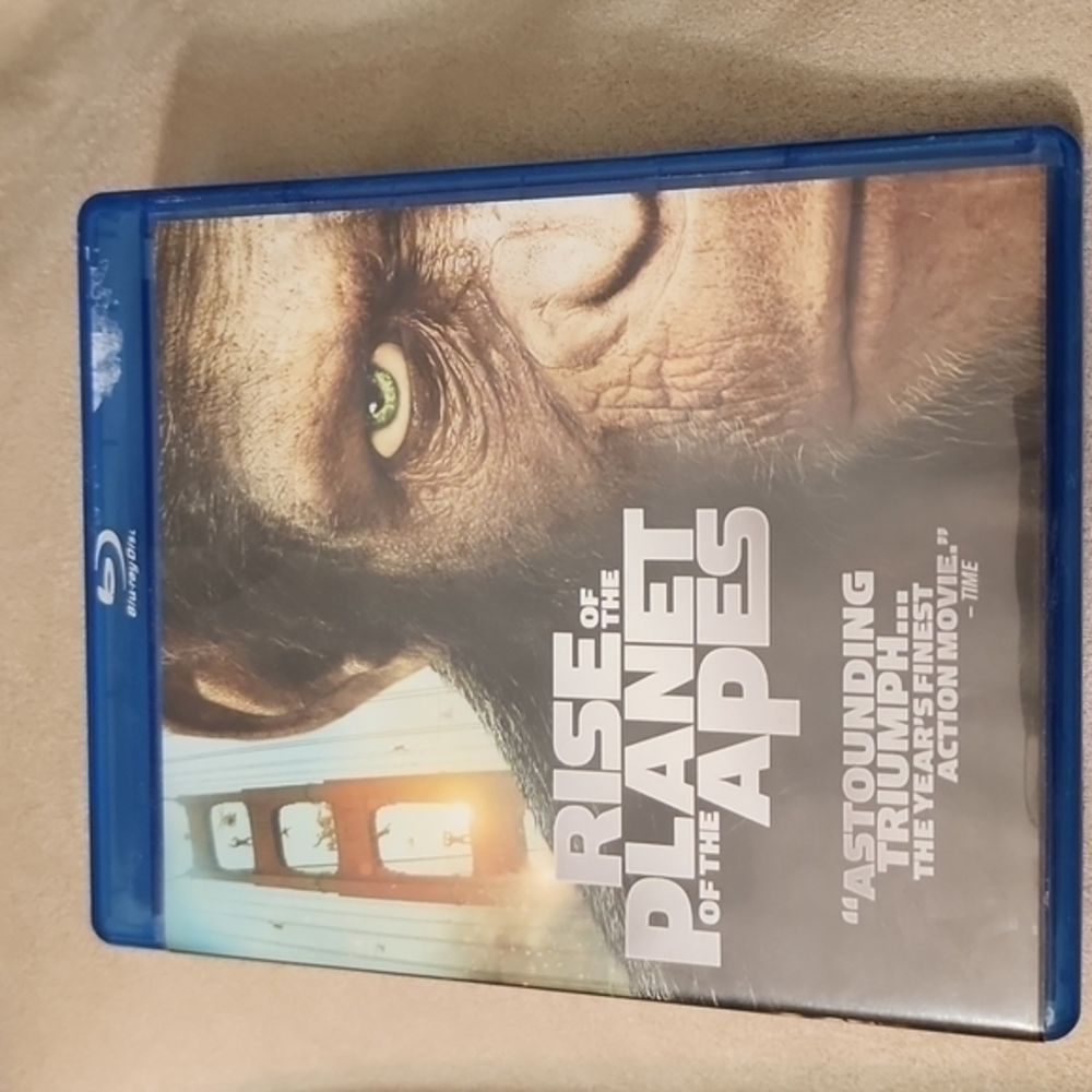 Rise of the Planet‎ of the Apes Blu-ray Disc